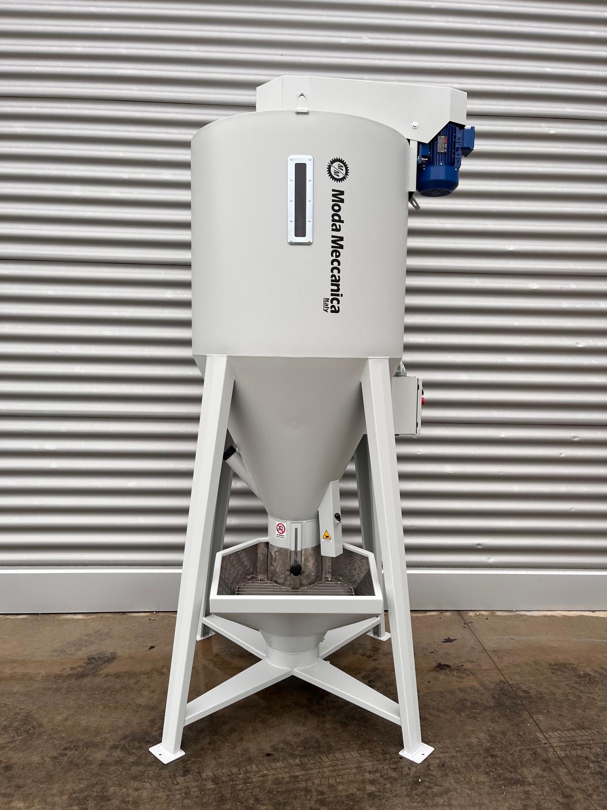 SILOS MESCOLATORE VM 1000 LT ACCIAIO INOX